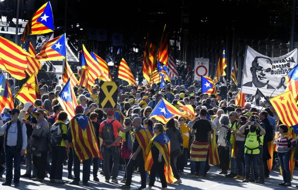 Torra encabeza en Madrid la marcha del independentismo en rechazo del juicio al procés
