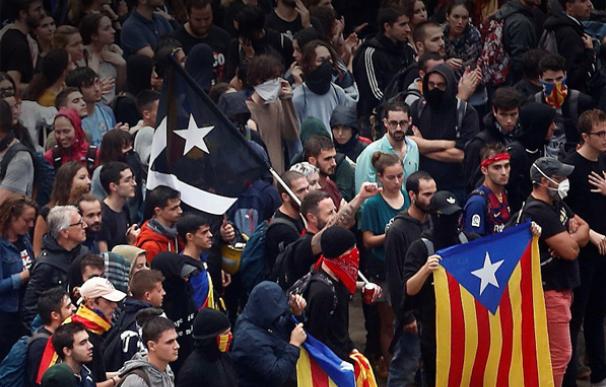 Tsunami Demòcratic protestas en Cataluña