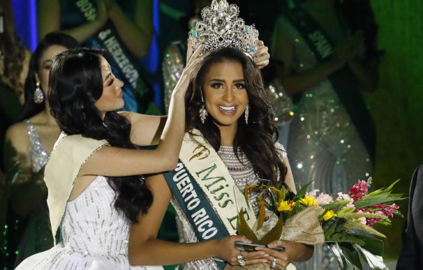 La puertorriqueña Nellys Pimentel fue coronada este sábado Miss Tierra 2019. /EFE