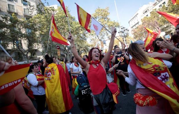 Manifestación Sociedad Civil Catalana