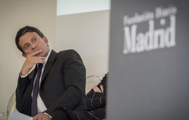 Manuel Valls, durante la presentación de 'La España que Reúne'
