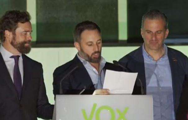 Vox celebra su victoria