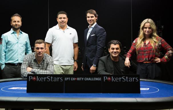 Rafa Nadal, campeón del torneo de poker benéfico EPT de PokerStars por delante de Ronaldo o Shevchenko