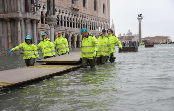 Inundaciones en Venecia siguen. / EFE
