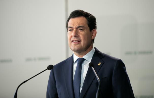 El presidente de la Junta de Andalucía, Juanma Moreno, en una imagen de archivo