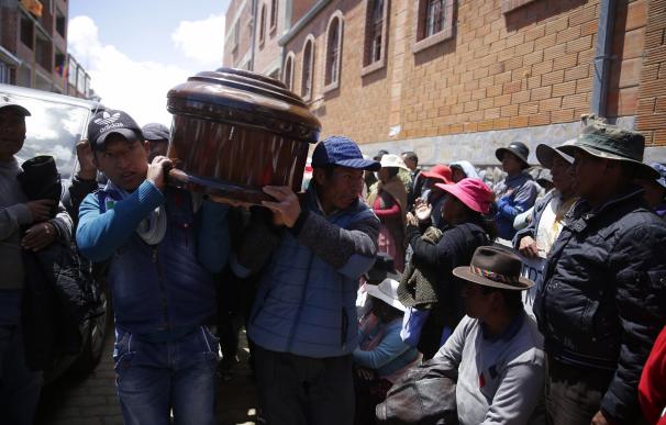 Dolor en Bolivia por las muertes. / EFE