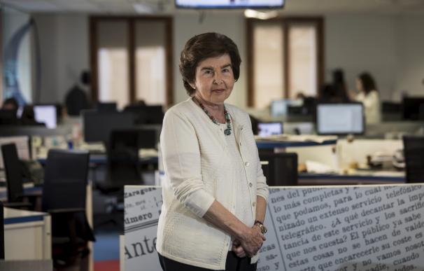 La presidenta - editora de Heraldo de Aragón, Pilar de Yarza. /L.I.