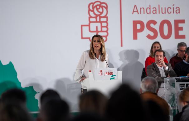 Susana Díaz en el Comité Director del PSOE-A