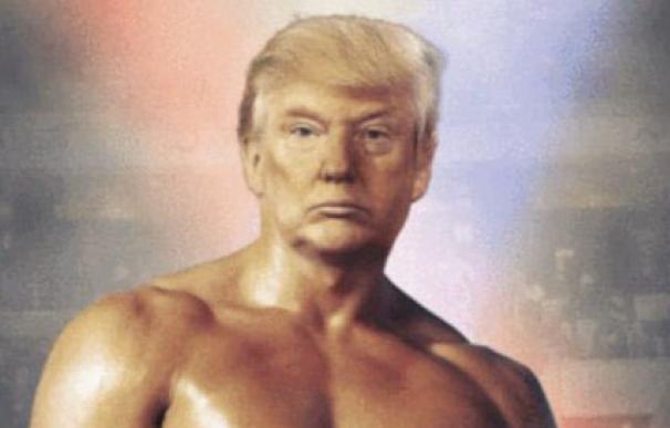 Donald Trump como Rocky