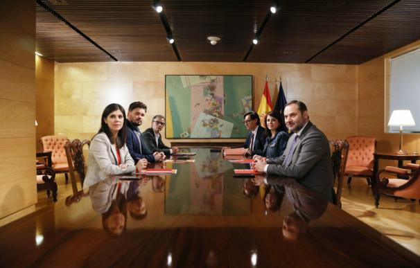 Reunión entre PSOE y ERC por la investidura