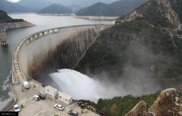 Central hidroeléctrica Susqueda, en la comarca de La Selva