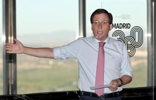 José Luis Martínez Almeida, en la presentación del Plan 360.