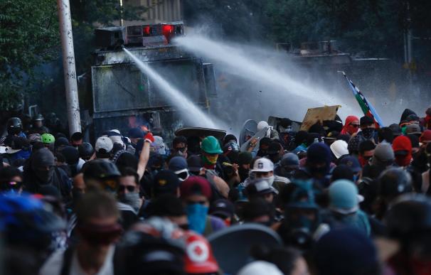 Nueva jornada de protestas en Santiago de Chile