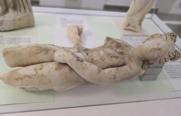 Venus Púdica descubierta en las excavaciones de la antigua Villa Romana de Salar, en imagen de archivo