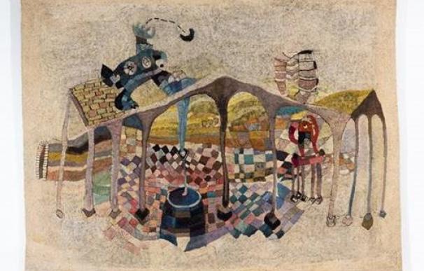 El tapiz 'Font de la Vida' (1966) de Aurèlia Muñoz
