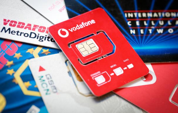 Tarjeta SIM de Vodafone