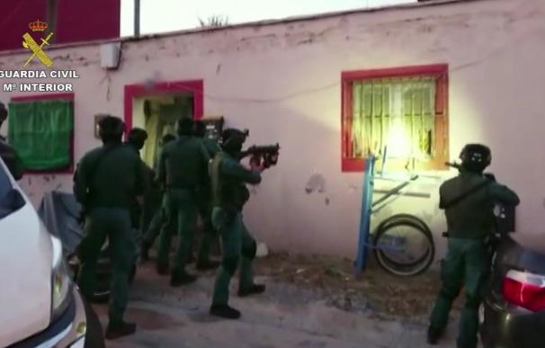 Un total de 29 detenidos en Cádiz, Málaga, Huelva y Ceuta en operación contra el narcotráfico con 150 agentes
