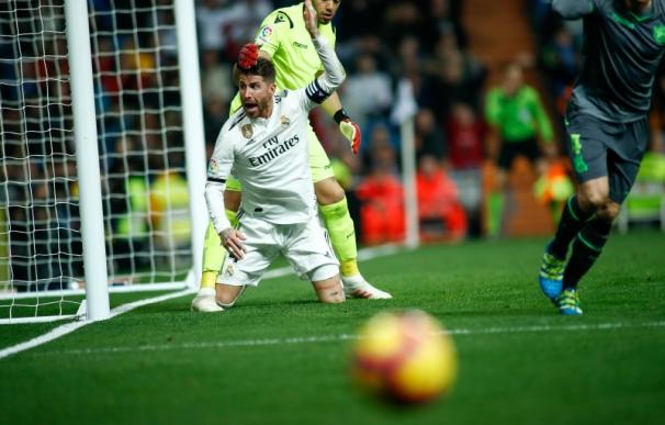 El capitán del Real Madrid, Sergio Ramos