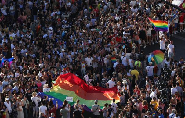 Manifestación estatal del Orgullo LGTBI en Madrid
