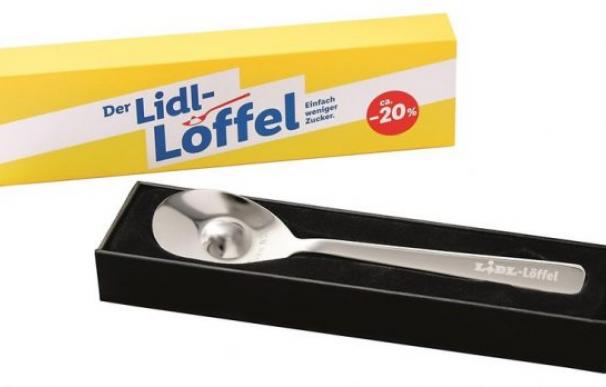 Fotografía de Lidl Löffel, la cuchara de Lidl que reduce el consumo de azúcar.