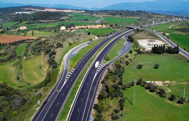 Fotografía de una autopista de Abertis