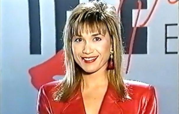 Julia Otero en una captura del arranque del primer 'Telepasión'