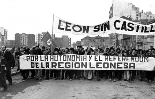 Una de las manifestaciones que reclamaron un referéndum de autonomía a finales de la década de 1970.