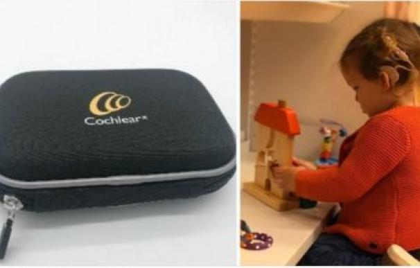 Implantes auditivos niña de dos años A Coruña