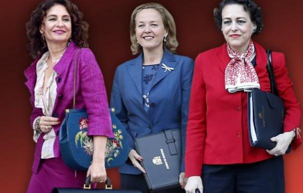 Sánchez elige tres mujeres para impulsar la economía: Calviño, Montero y Valerio