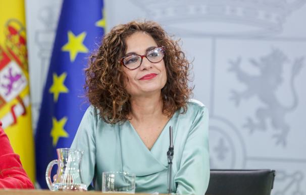 María Jesús Montero, ministra de Hacienda, portavoz del Gobierno