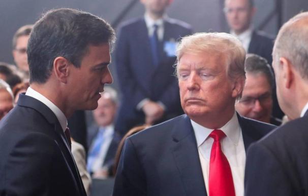 Trump avisa a Sánchez con aranceles si España activa la tasa Google en solitario