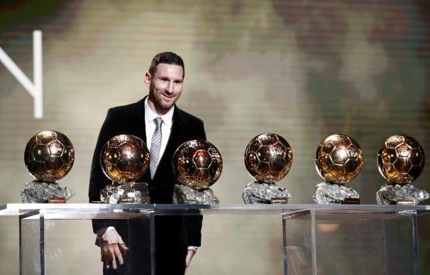 Messi vuelve al trono y conquista su sexto Balón de Oro