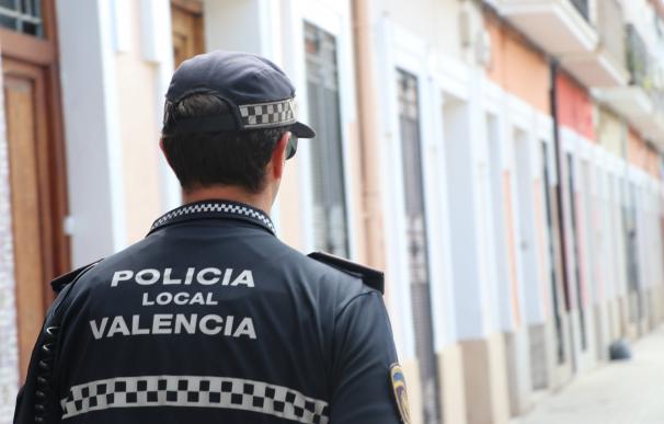 Policía Local Valencia en magen de archivo