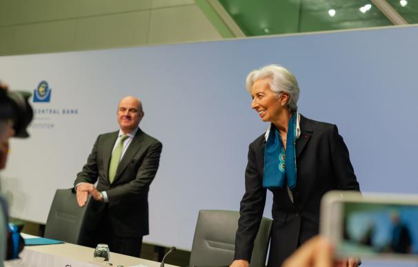 Lagarde, presidenta del BCE.