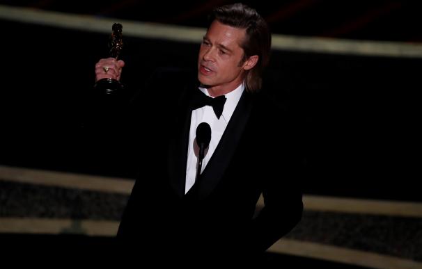 Brad Pitt gana su primer Oscar, a mejor actor secundario