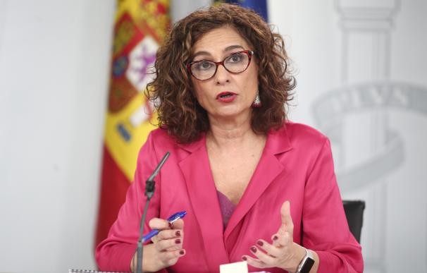 María Jesús Montero, Consejo de Ministros, portavoz del Gobierno, ministra de Hacienda