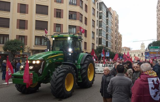 Manifestación en León