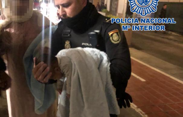 Policía Nacional reanima bebé