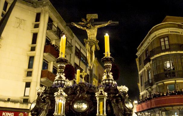 Paso de El Calvario en la Madrugada de la Semana Santa de Sevilla