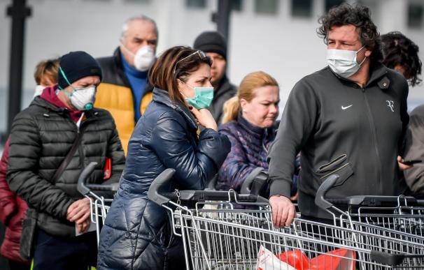 El número de casos de coronavirus en Italia rebasa ya el centenar
