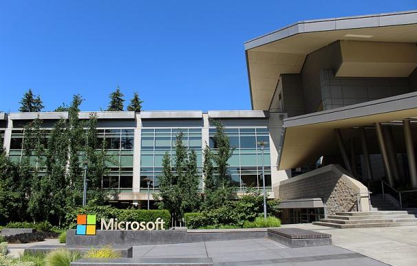 Fotografía de una de la sedes de Microsoft.