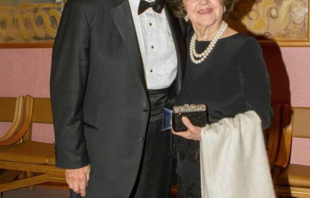 Placido Domingo y Marta Ornellas en una foto reciente.