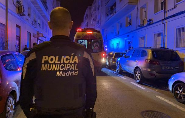 Una mujer de 40 años, herida de bala en la cabeza en plena calle de Madrid