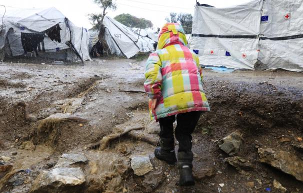 Campo de refugiados de Moria, Grecia