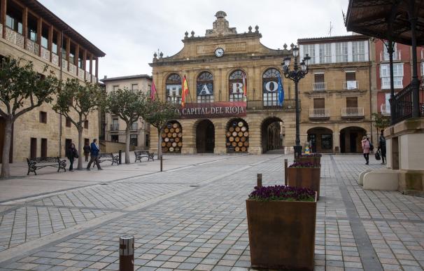Calles de Haro, La Rioja, donde se concentran 31 de los 39 casos positivos que hay en en la comunidad