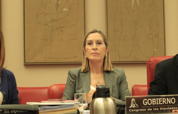 Ana Pastor en la comisión sobre el accidente de Santiago