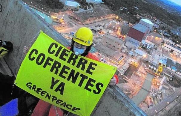 Foto protesta Greenpeace Cofrentes / Greenpeace