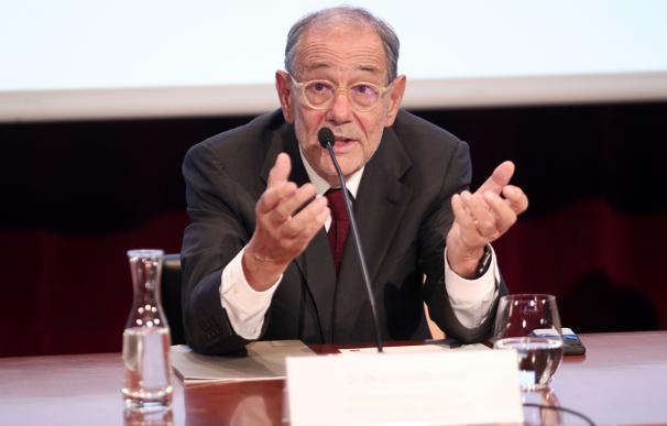 El presidente del Real Patronato del Museo del Prado y exsecretario de la OTAN, Javier Solana, en una imagen de archivo.