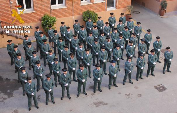 Nuevos guardias civiles de Albacete.