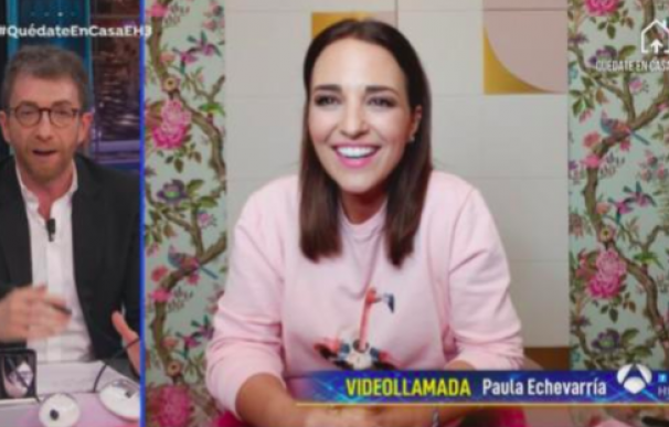 Paula Echevarría revela cómo vive el confinamiento en 'El Hormiguero'